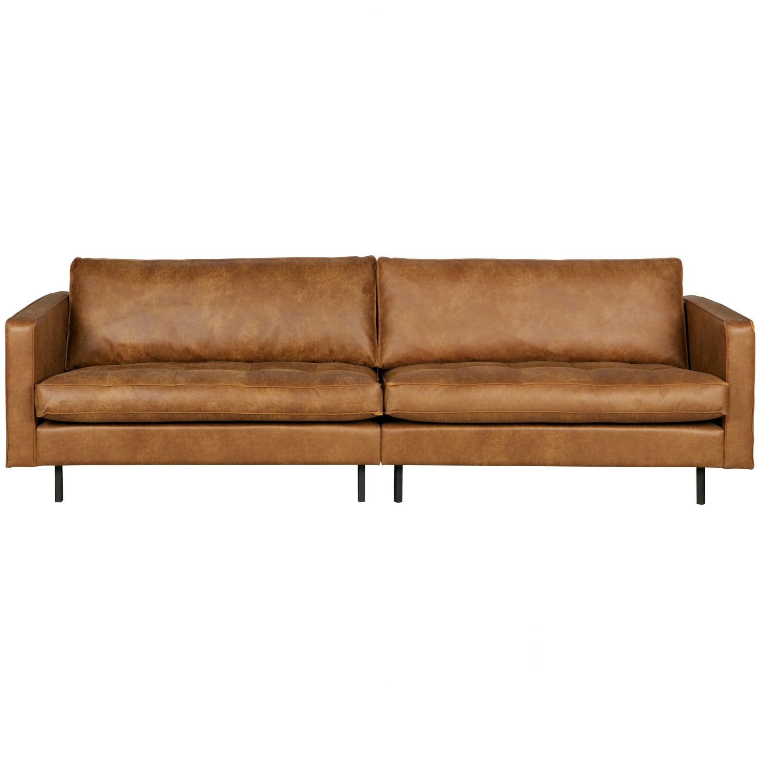 RODEO CLASSIC SOFA 3-SITZER ECOLEDER COGNAC 800576-C