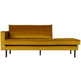 RODEO DAYBED LINKS VELVET OKERGELB 800743-132