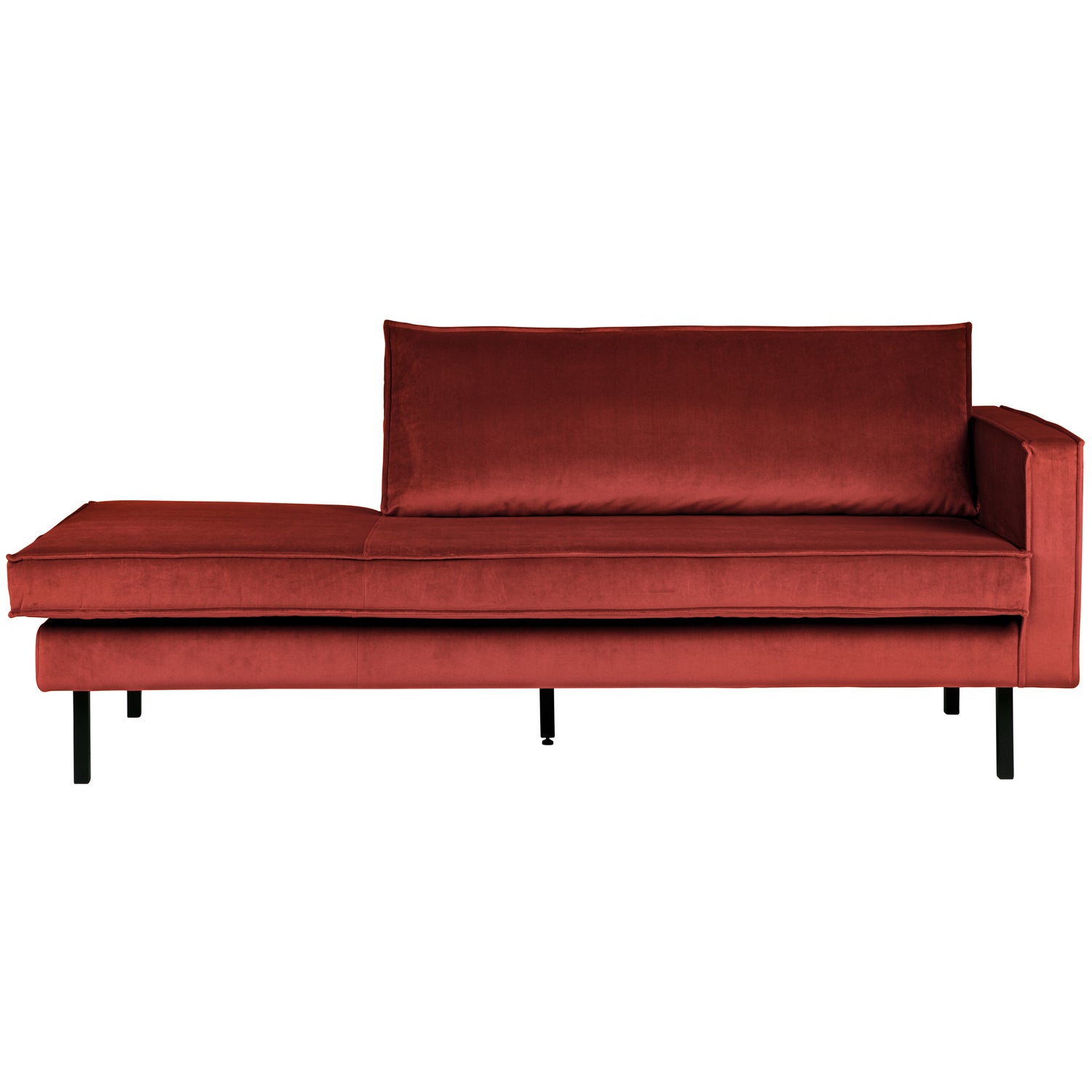 RODEO DAYBED RECHTS VELVET KASTANIE BRAUN 800746-205
