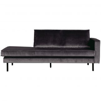 RODEO DAYBED RECHTS VELVET ANTHRAZIT 800746-79