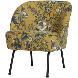 VOGUE SESSEL SAMT POPPY SENF GELB 800748-40