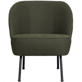 VOGUE SESSEL GEWEBTES STOFF WARMES GRUN 800748-W