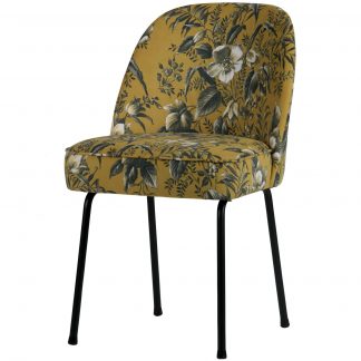 VOGUE ESSZIMMERSTUHL SAMT POPPY SENF GELB 800816-40