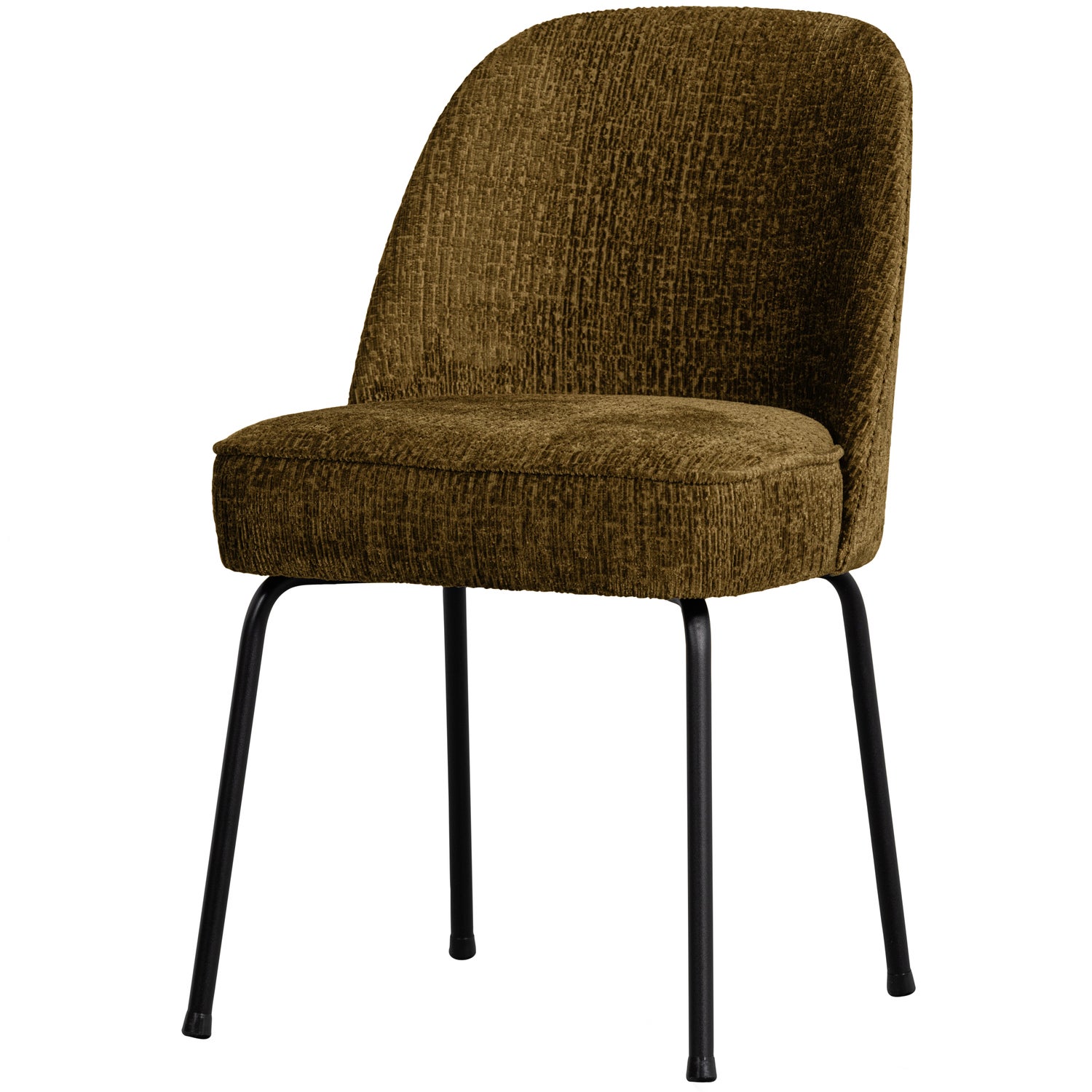 VOGUE ESSZIMMERSTUHL STRUCTURE VELVET BRASS 800816-BR