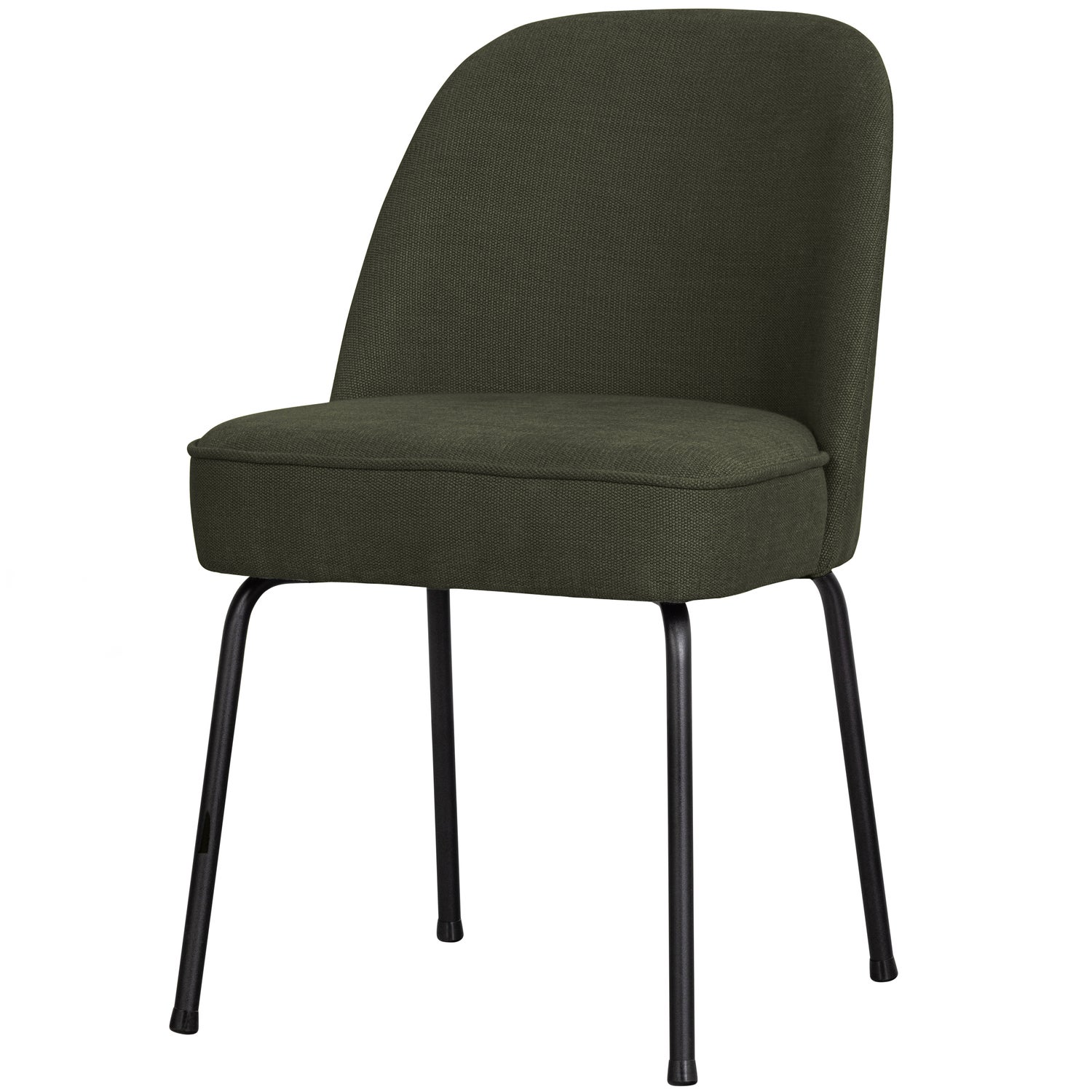 VOGUE ESSZIMMERSTUHL GEWEBTES STOFF WARMES GRUN 800816-W