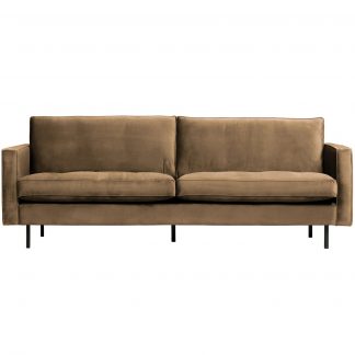 RODEO CLASSIC 2.5-SITZER SOFA SOFA VELVET TAUPE 800844-12
