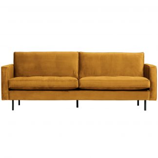 RODEO CLASSIC 2,5-SITZER SOFA VELVET OKERGELB 800844-132