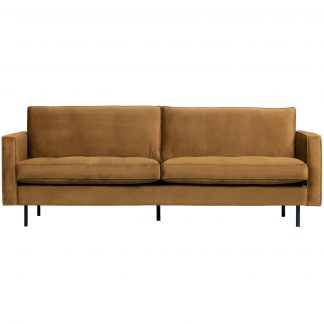 RODEO CLASSIC 2,5-SITZER SOFA VELVET HONIGGELB 800844-14