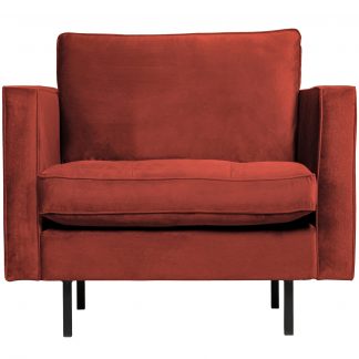 RODEO CLASSIC SESSEL VELVET KASTANIE BRAUN 800888-205
