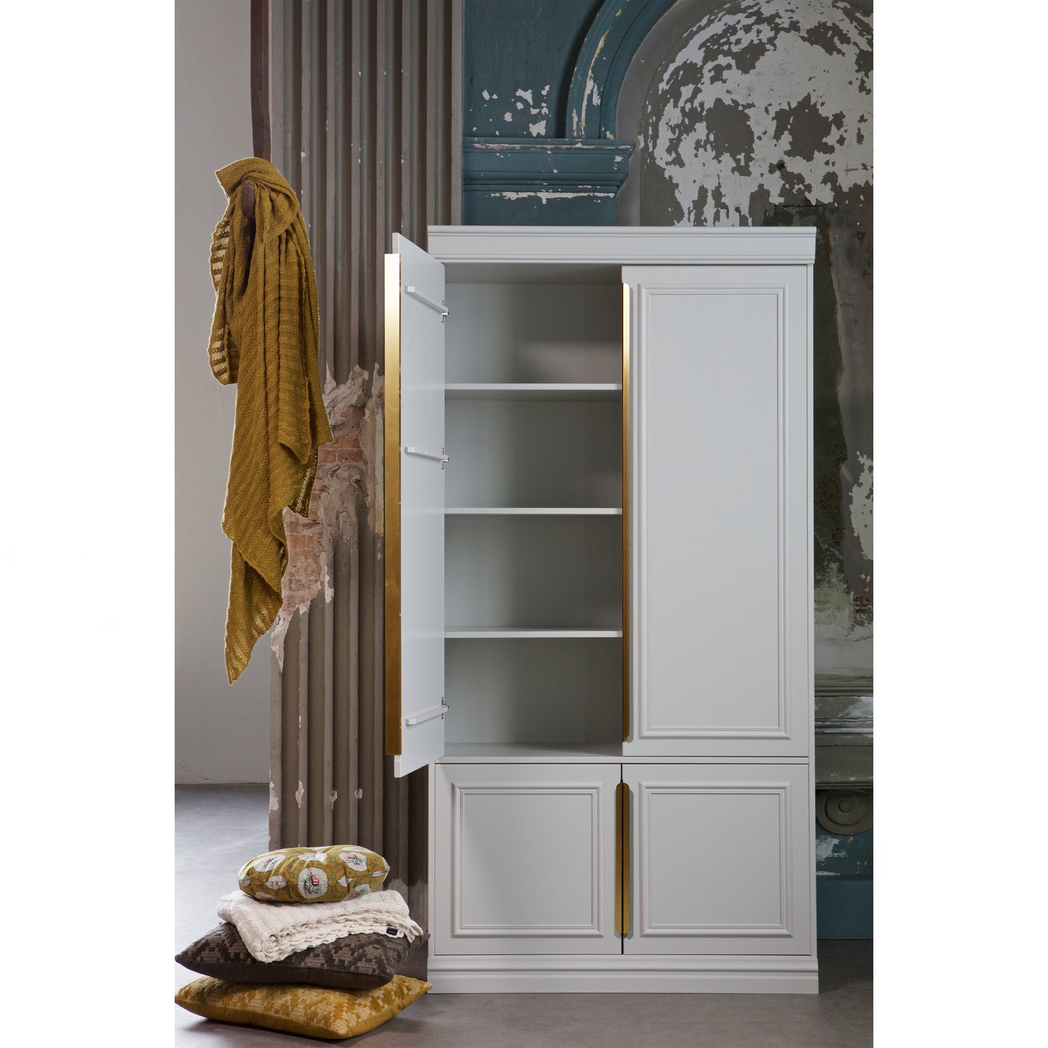 REGALSET ORGANIZE SCHRANK 62CM KIEFER MIST [fsc] 800892-M – Bild 2