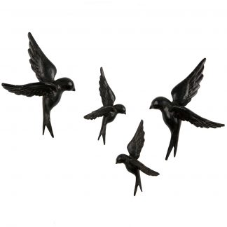 AVALER VOGEL HARZ SCHWARZ - 4ER SET 800898-Z