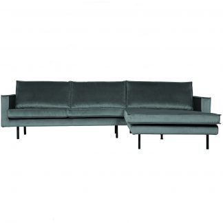 RODEO CHAISE LONGUE RECHTS VELVET TEAL 800902-198
