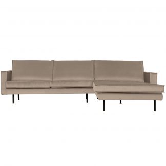 RODEO CHAISE LONGUE RECHTS VELVET KHAKI 800902-K