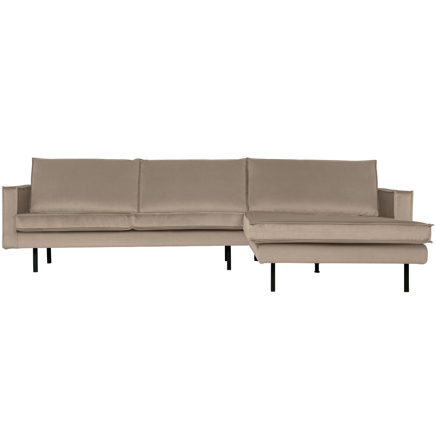 RODEO CHAISE LONGUE RECHTS VELVET KHAKI 800902-K