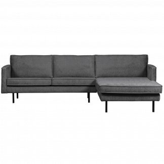 RODEO CHAISE LONGUE RECHTS STRUCTURE VELVET MOUNTAIN 800902-MO