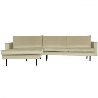 RODEO CHAISE LONGUE LINKEN VELVET PISTAZIE 800905-206