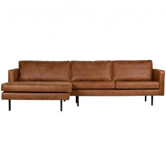RODEO CHAISE LONGUE LINKEN ECOLEDER COGNAC 800905-B