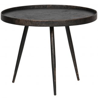 BOUNDS BEISTELLTISCH L HOLZ METALL ANTIQUE GOLD 44xO58 800947-G