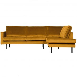 RODEO ECKBANK RECHTS VELVET OKERGELB 800971-132