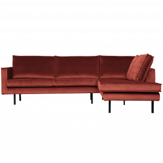 RODEO ECKBANK RECHTS VELVET KASTANIE BRAUN 800971-205