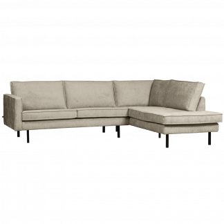 RODEO ECKBANK RECHTS STRUCTURE VELVET WHEATFIELD 800971-WH