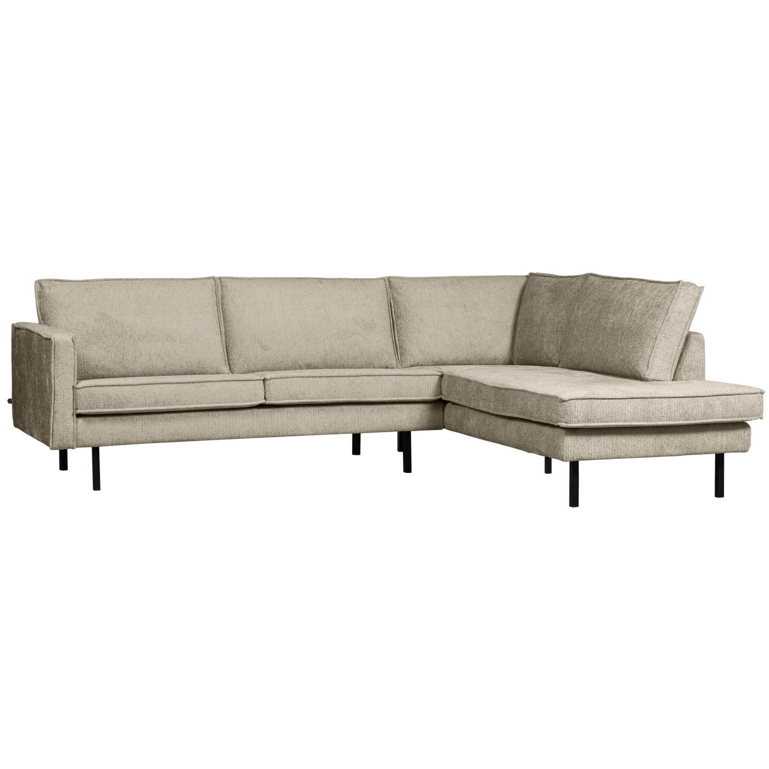 RODEO ECKBANK RECHTS STRUCTURE VELVET WHEATFIELD 800971-WH