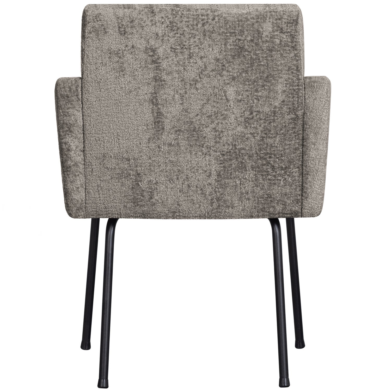 MOUNT ESSZIMMERSTUHL MIT ARMLEHNEN GROB GEWEBTES STOFF TAUPE 801139-T – Bild 4