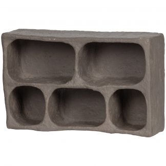 CLAY HANGESCHRANK PAPPMACHE GRAU 801143-G