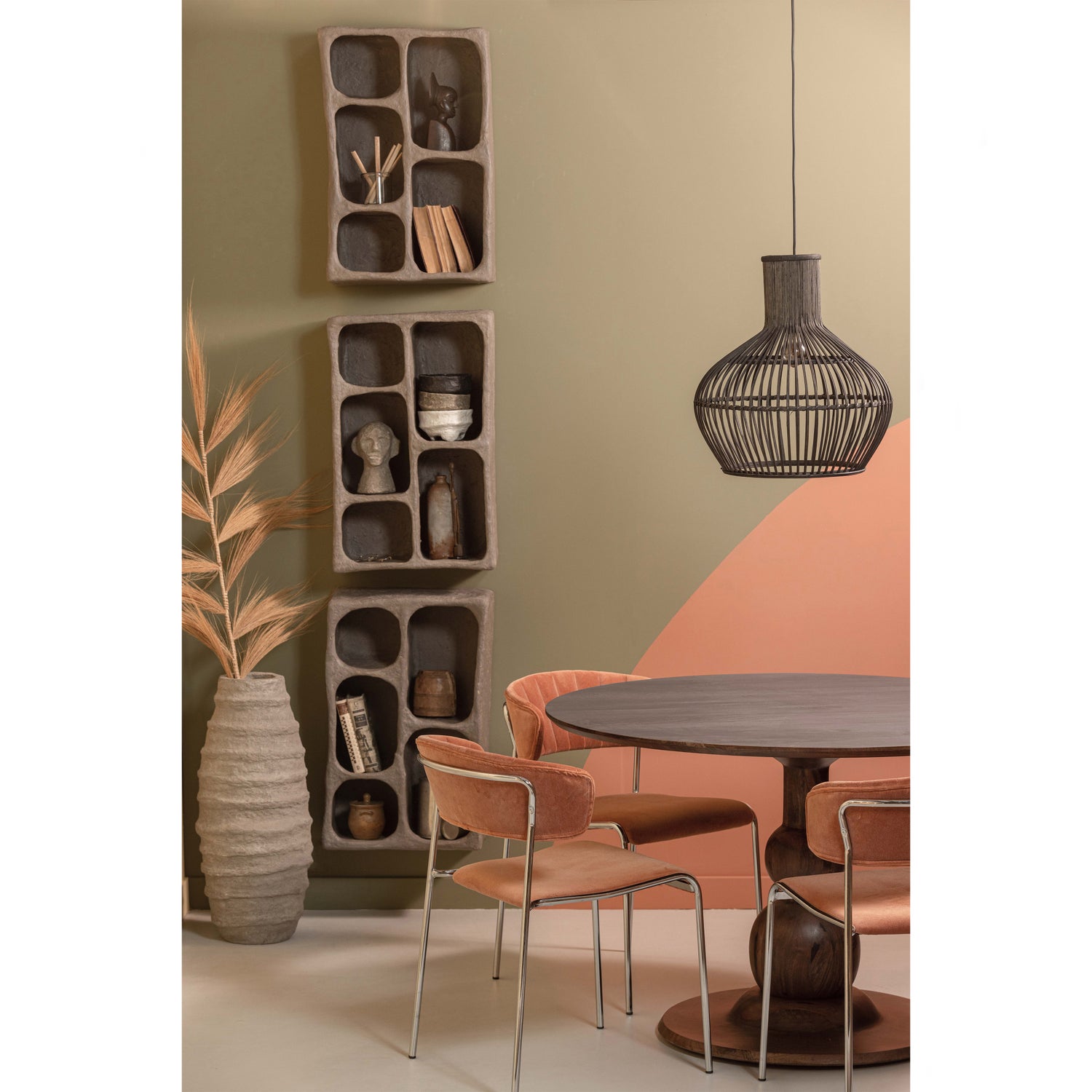 CLAY HANGESCHRANK PAPPMACHE GRAU 801143-G – Bild 3