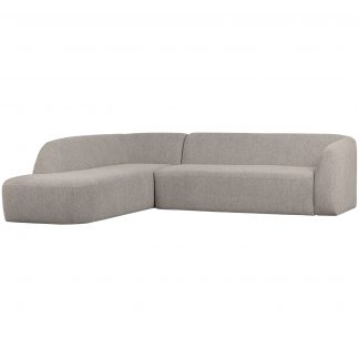 SLOPING ECKBANK LINKS OFF WHITE MELANGE 801250-W