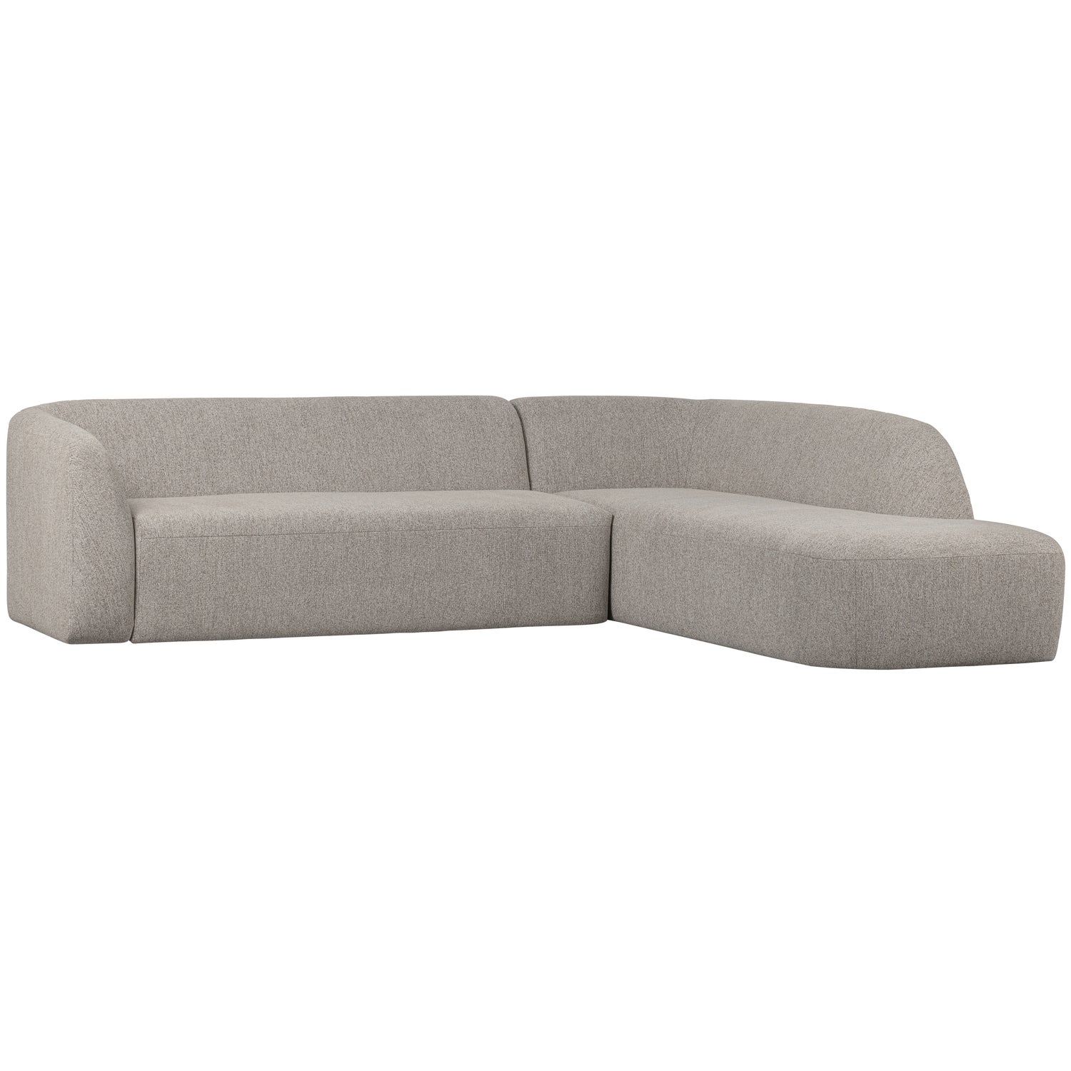 SLOPING ECKBANK RECHTS OFF WHITE MELANGE 801251-W