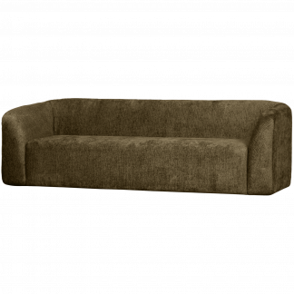 SLOPING 3-SITZER SOFA STRUCTURE VELVET BONSAI 801270-BO