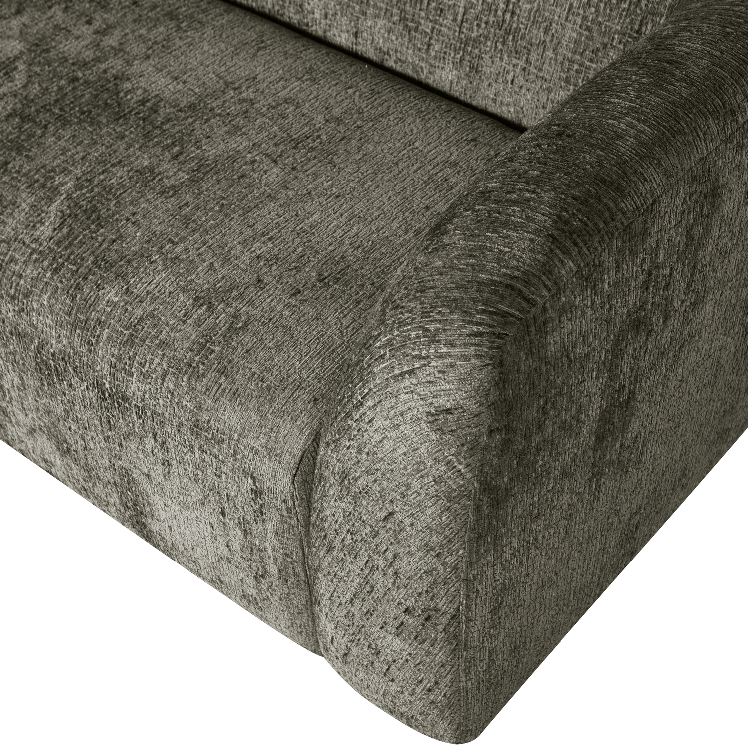 SLOPING 3-SITZER SOFA STRUCTURE VELVET FROST 801270-FR – Bild 4