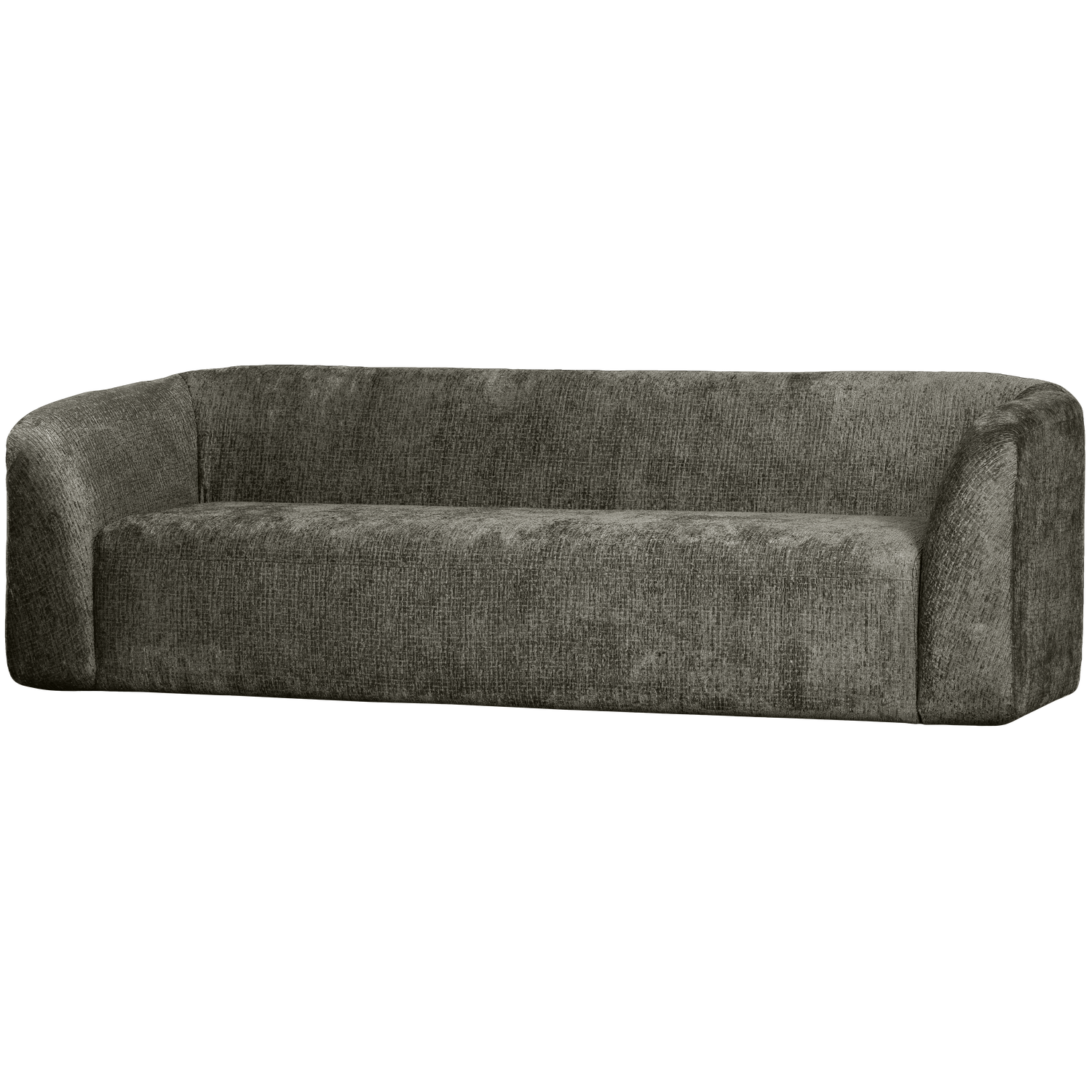 SLOPING 3-SITZER SOFA STRUCTURE VELVET FROST 801270-FR
