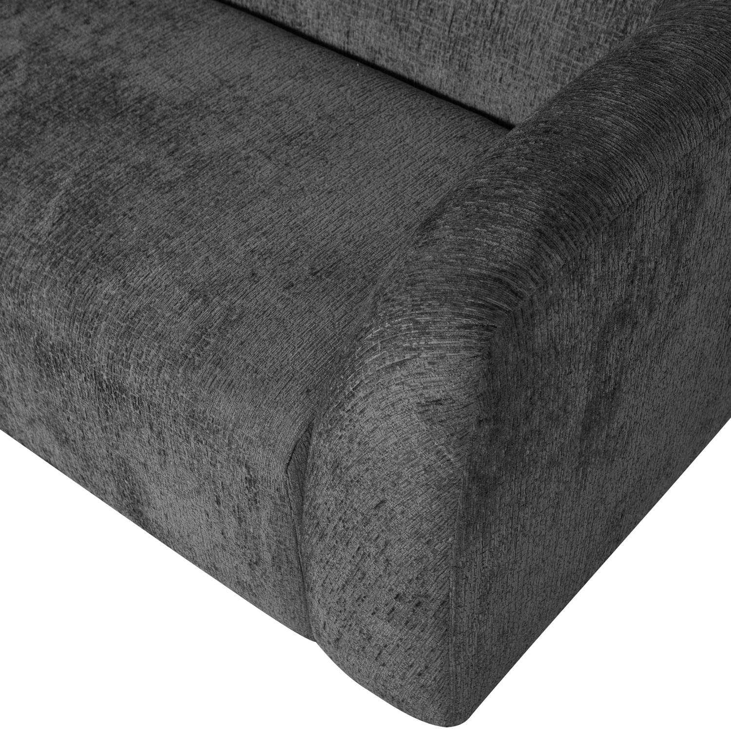 SLOPING 3-SITZER SOFA STRUCTURE VELVET MOUNTAIN 801270-MO – Bild 6