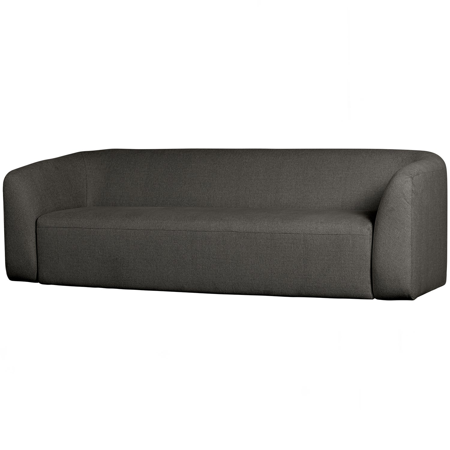 SLOPING 3-SITZER SOFA GRAU SCHWARZ MELANGE 801270-Z