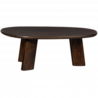 ROUNDLY COUCHTISCH MANGO HOLZ DUNKELBRAUN 801302-W