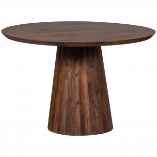 LIMIT ESSTISCH RUND MANGOHOLZ WALNUSS O130CM 801394-W