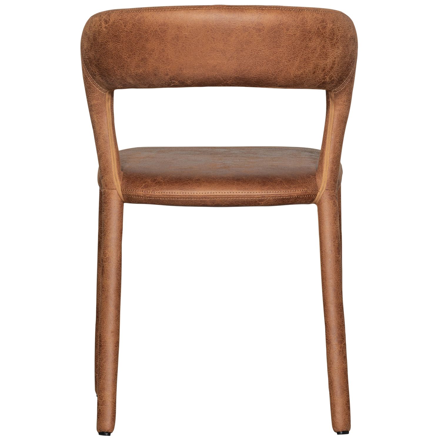 NOBLE ESSZIMMERSTUHL IN LEDEROPTIK COGNAC 801419-B – Bild 7