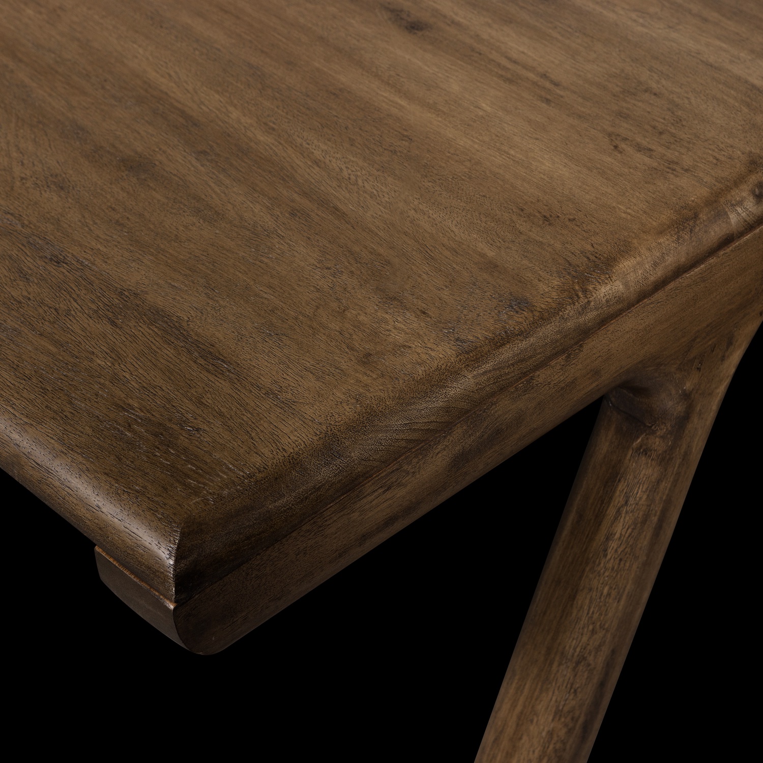 TUG SCHREIBTISCH MANGO HOLZ DUNKELBRAUN 801411-W – Bild 7