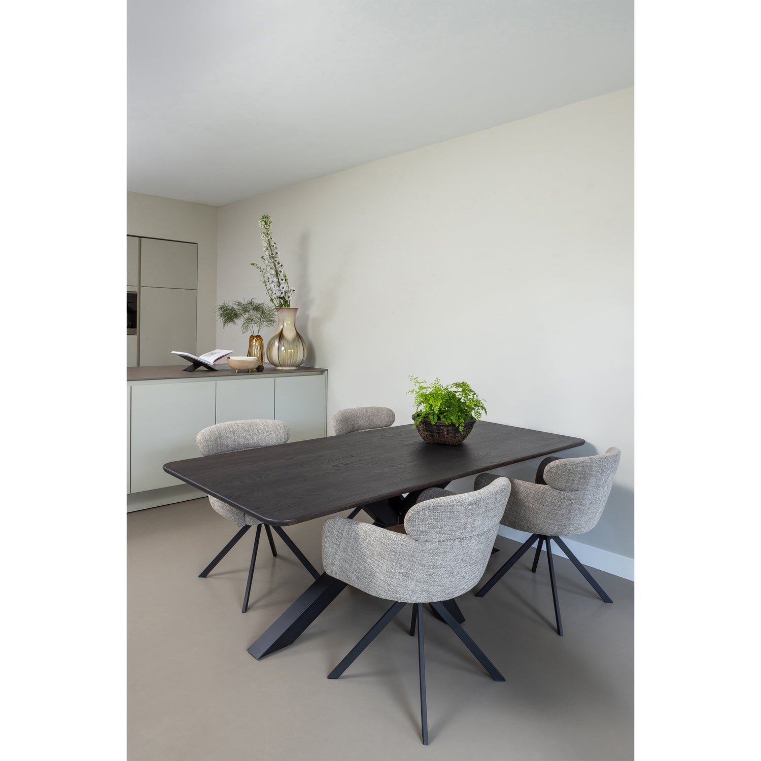 KREUZFORM BEIN METAL SCHWARZ 375291 – Bild 2