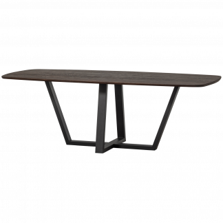 TABLO TISCH DANISCH OVAL DTL 220x100CM MYSTIC BROWN [fsc] 377643-MB
