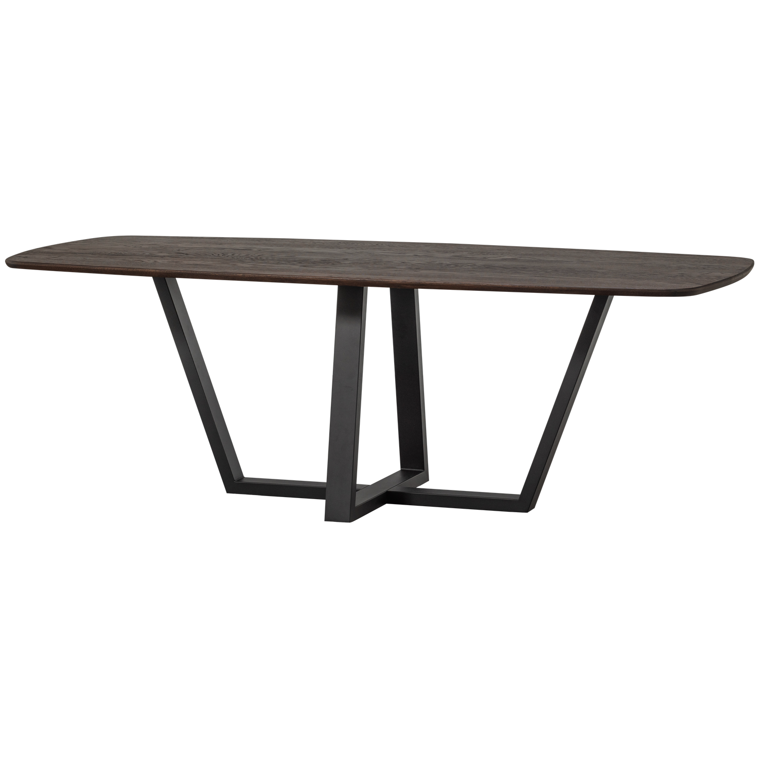 TABLO TISCH DANISCH OVAL DTL 220x100CM MYSTIC BROWN [fsc] 377643-MB