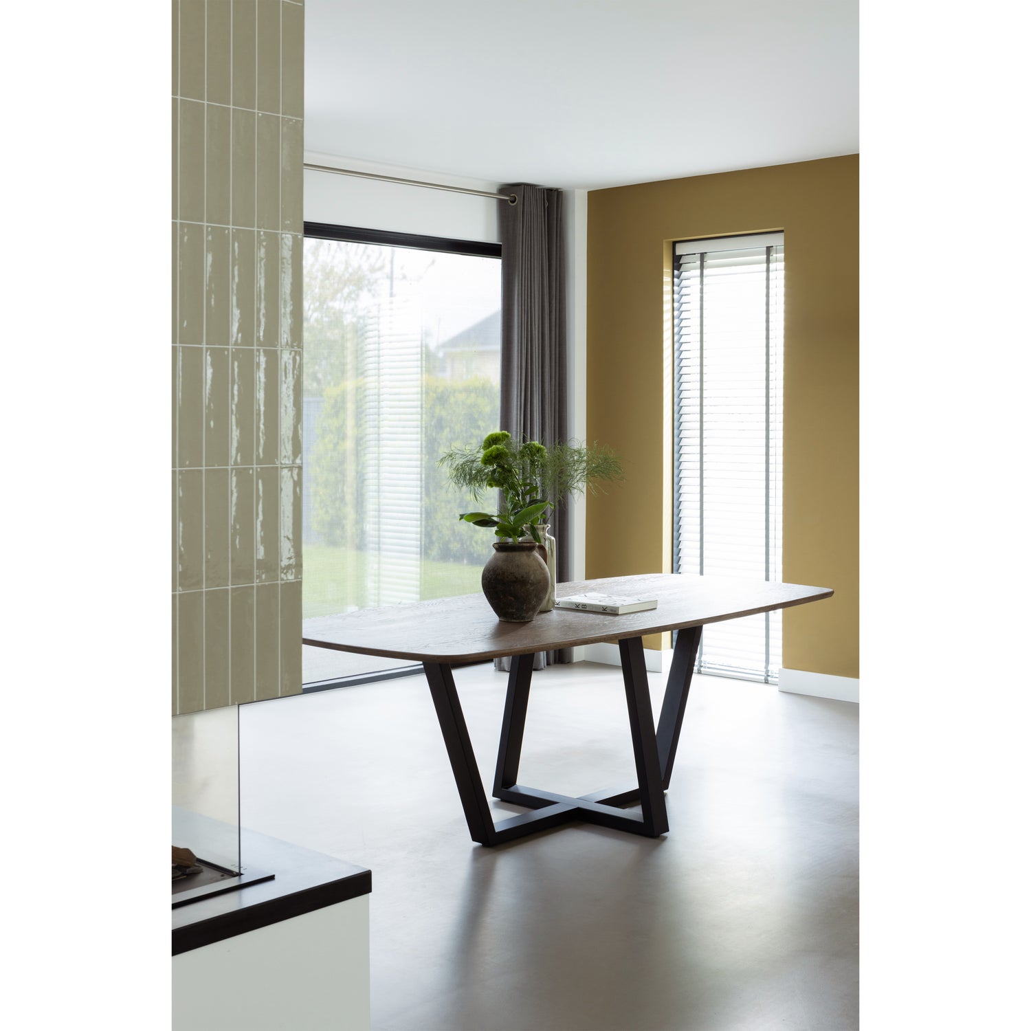 DRENTHE BEIN METAL MATTSCHWARZ 375294 – Bild 2