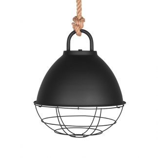 Hanglamp Korf - Zwart - Metaal - L 18011386