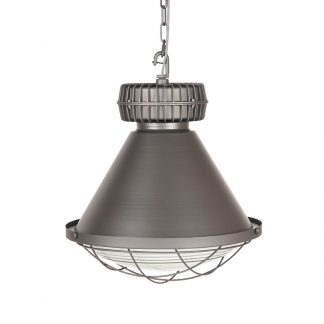 Hanglamp Duisburg - Burned Steel - Metaal 18011389