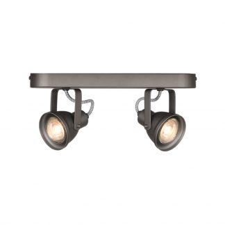 Spot Max - Burned Steel - Metaal - 2-Lichts 18010908