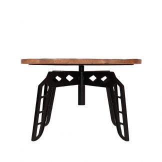Salontafel Pebble - Rough - Mangohout - 80 cm - Rond 18011042