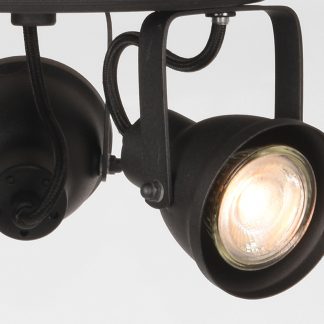 Spot Max - Zwart - Metaal - 3-Lichts 18010907