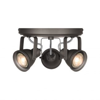Spot Max - Burned Steel - Metaal - 3-Lichts 18010909